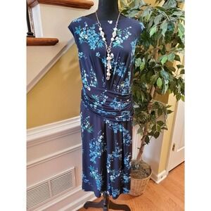 T Tahari Woman Size 22W Dress Polyester/Spandex